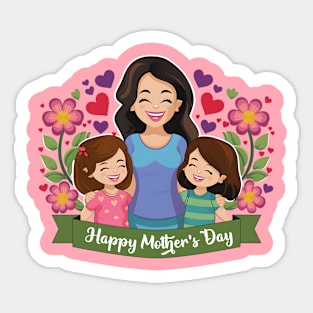 A Joyful Celebration of Motherhood Sticker